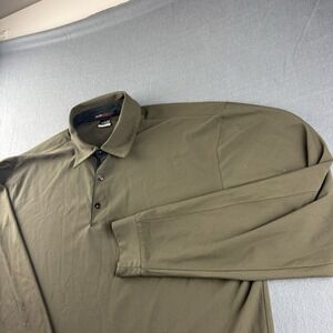Nike Shirt Men's XL Brown Tiger Woods Collection Polo Golf FitDry VTG 336832-200